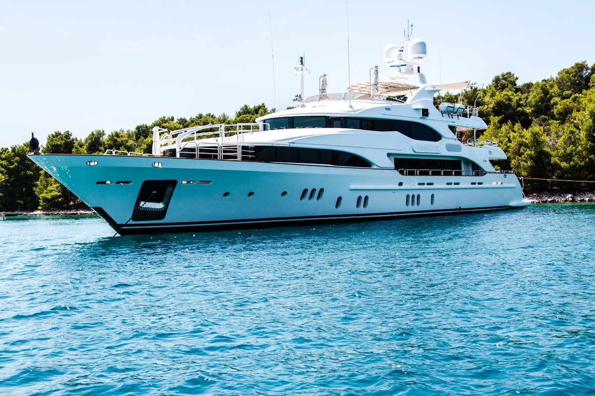 Marina and yacht club, illustrative render