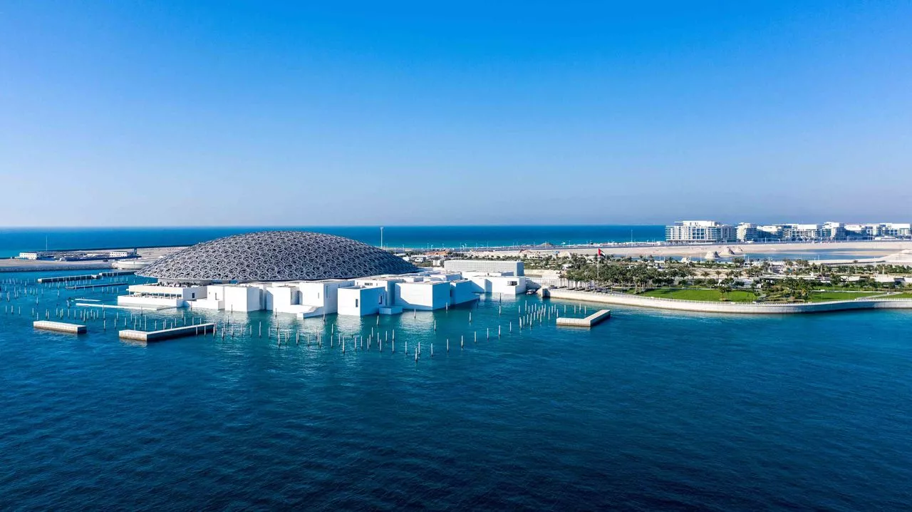 Marsa Al Saadiyat waterfront community, illustrative render